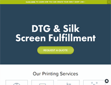 Tablet Screenshot of contract-dtg.com